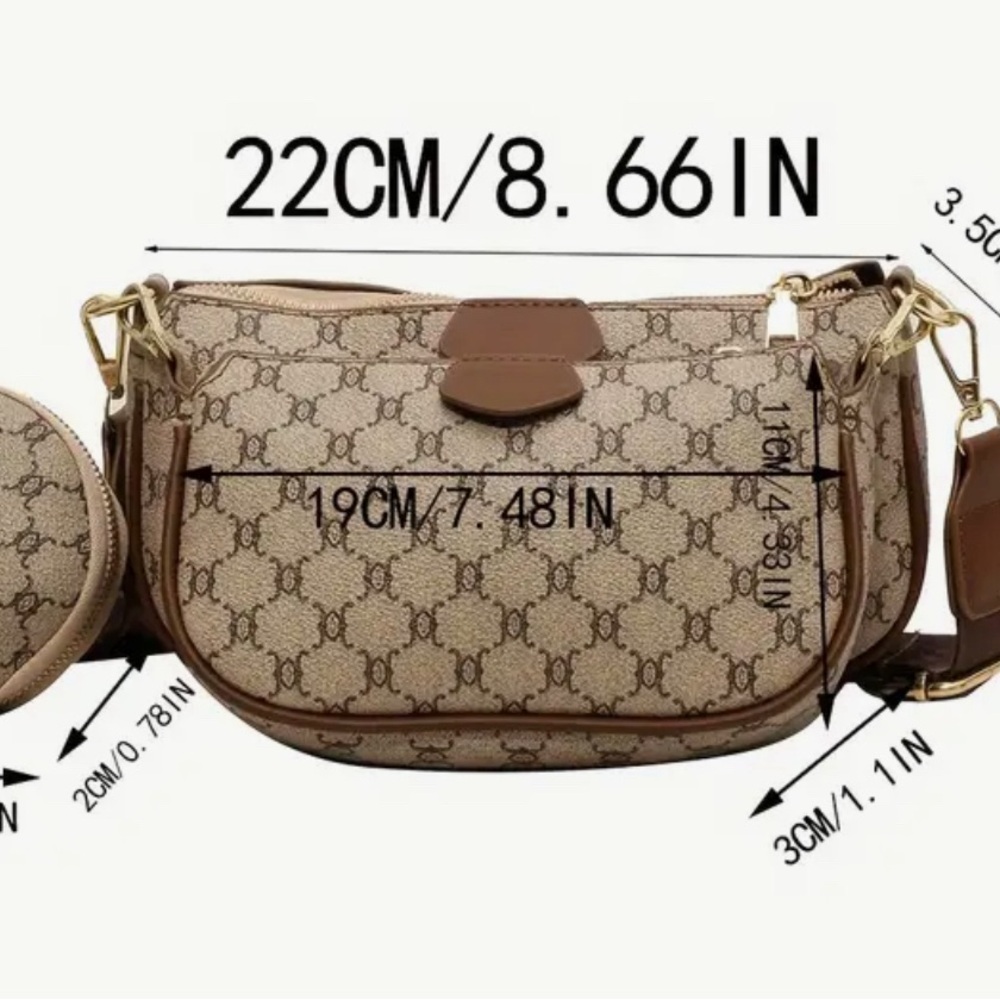 Pattern shoulder bag - Picture 2 of 3